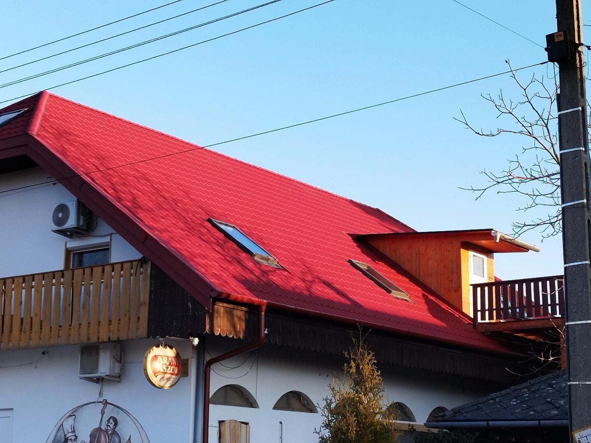 Margareta Etterem Es Vendeghaz Gasthaus Балатонберень Экстерьер фото